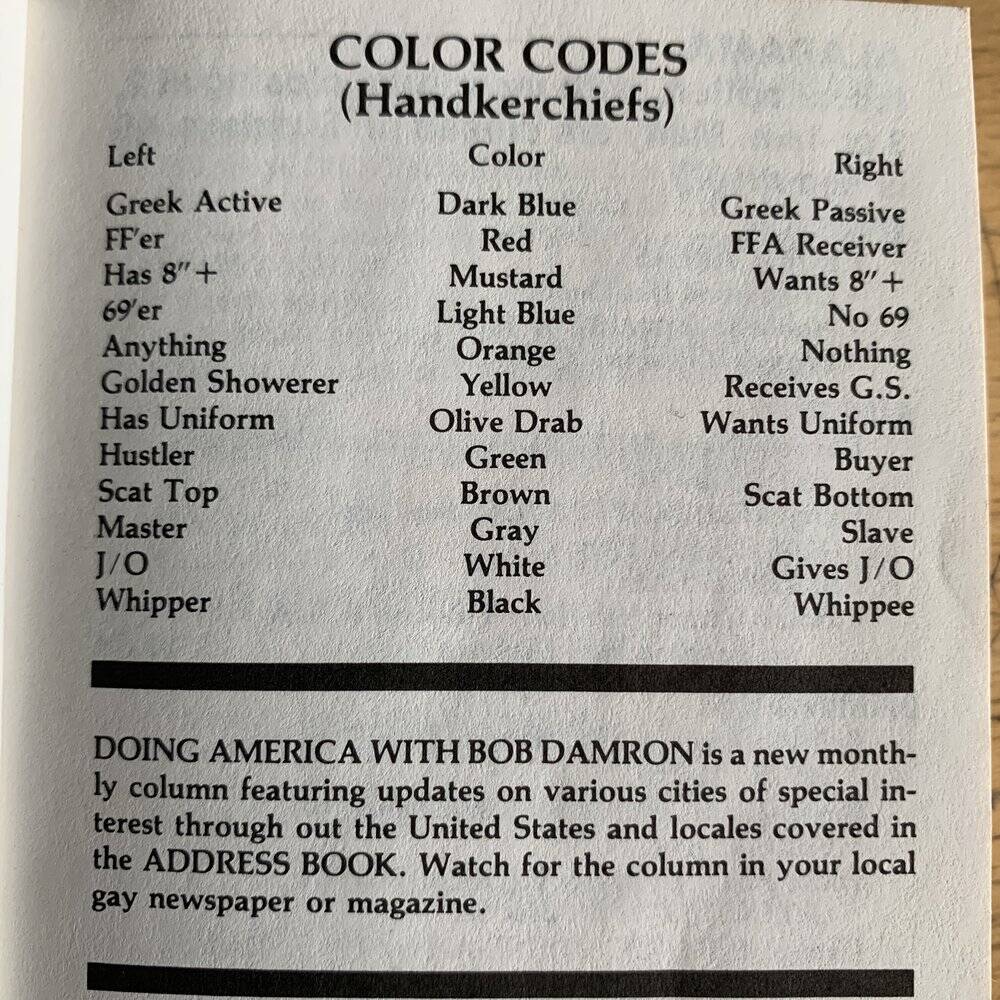 Hankichief Code Flagging Queer Desires: The Handkerchief Code - Abirpothi